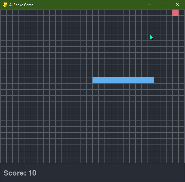 Training an AI to Play Snake